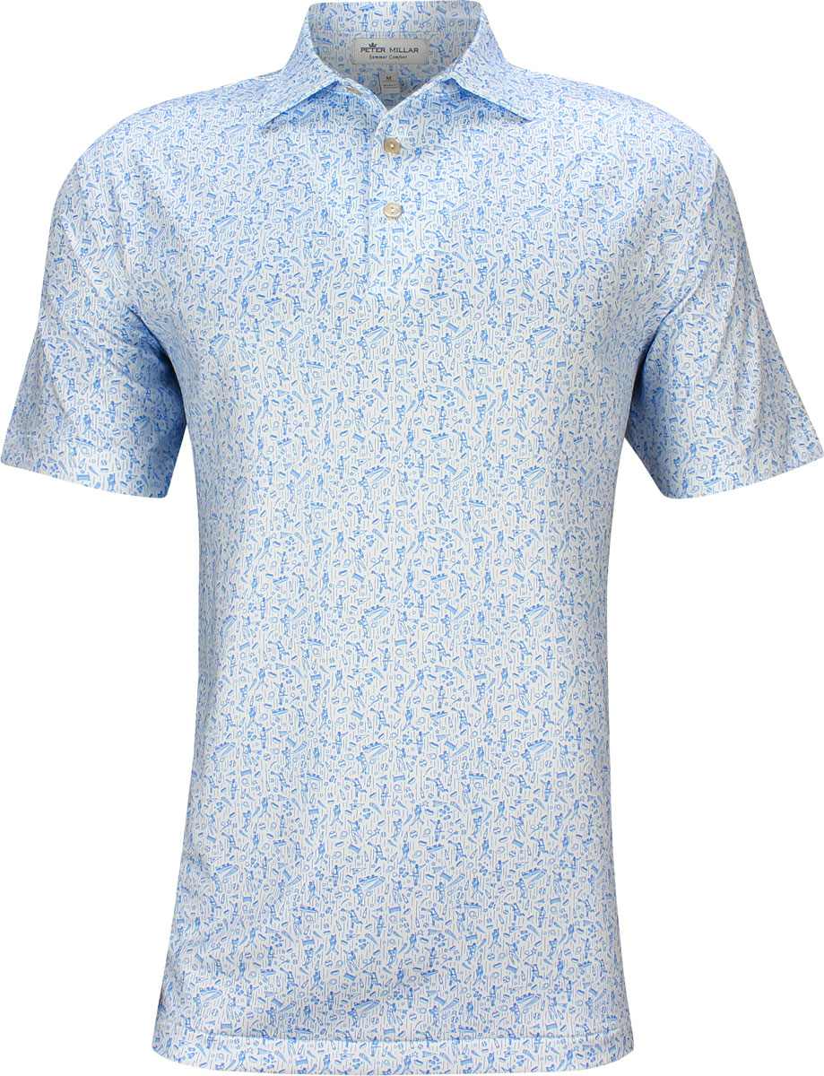 Peter Millar Diamond Performance Golf Shirts